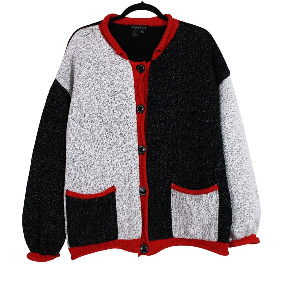 Spanner Sport Button-down Cardigan Sweater - Picture 2 of 15